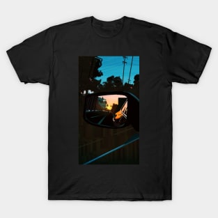 Sunset Rear Mirror T-Shirt